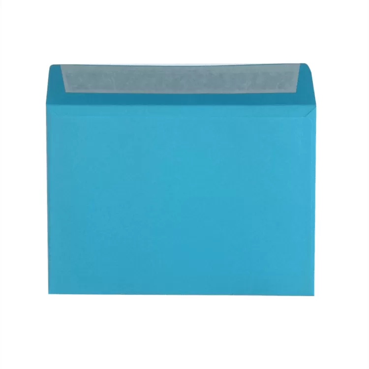 Голубой конверт С4, стрип, 120 г/м²