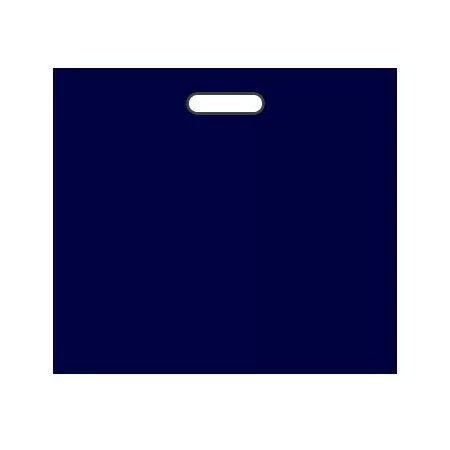 Пакет полиэтиленовый, синий, ПВД, 60×50 см