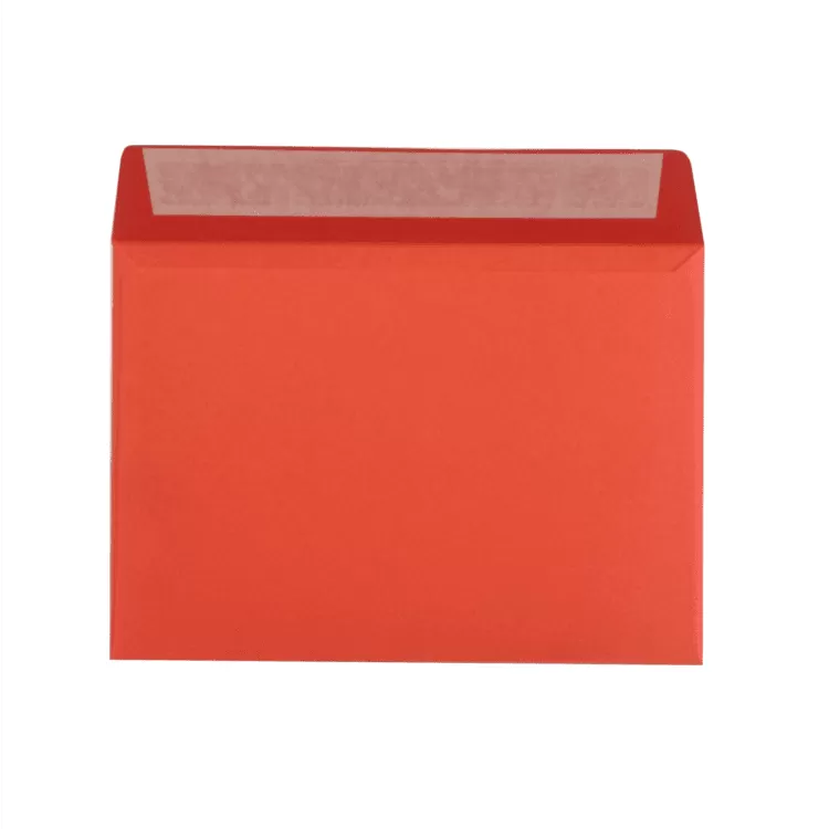 Красный конверт С4, стрип, 120 г/м²