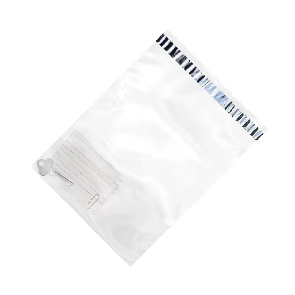 Курьер-пакет прозрачный без кармана, 24×32 см