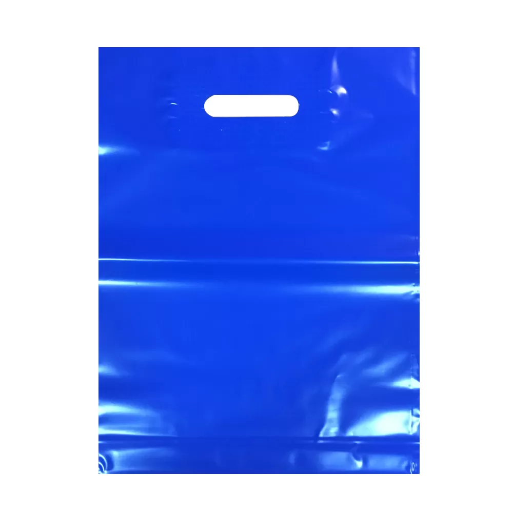 Пакет полиэтиленовый, ярко-синий, ПВД, 30×40 см