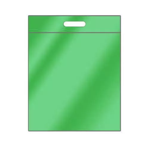 Грипперы зелёные с прорубной ручкой, 35×35 см, 100 мкм