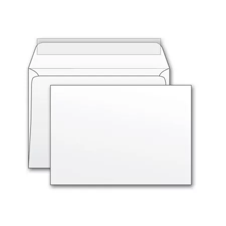 Белый конверт С4, стрип, 90 г/м²