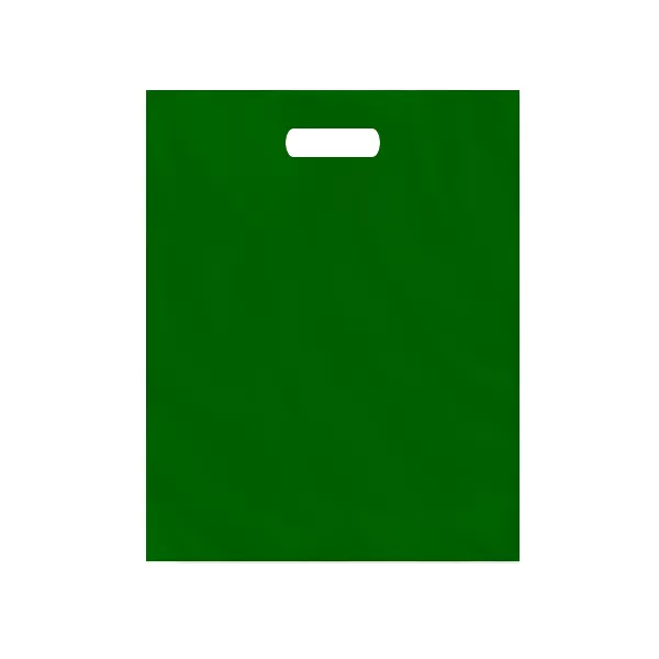 Пакет полиэтиленовый, зелёный, ПВД, 38×50 см