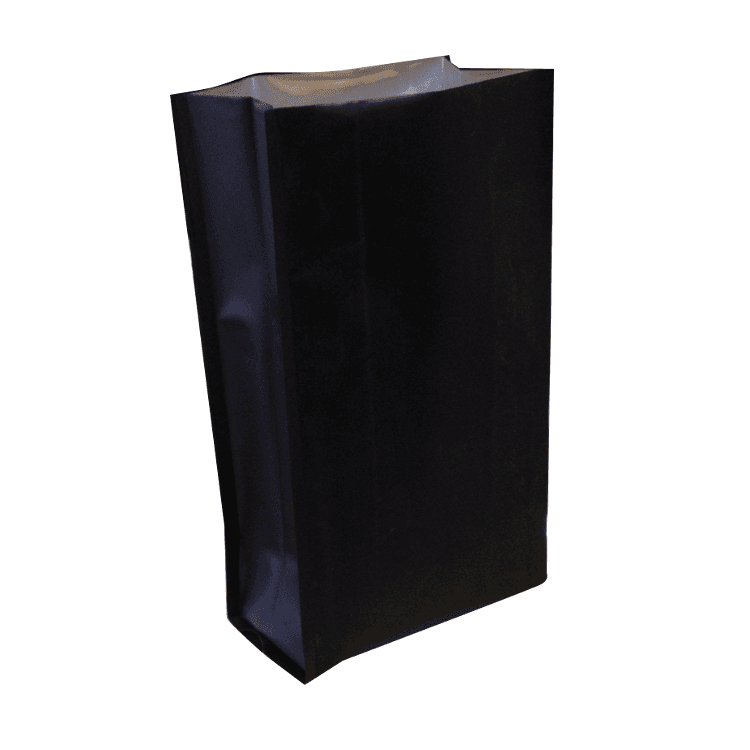 Пакет полипропиленовый, чёрный, 11×7×25 см
